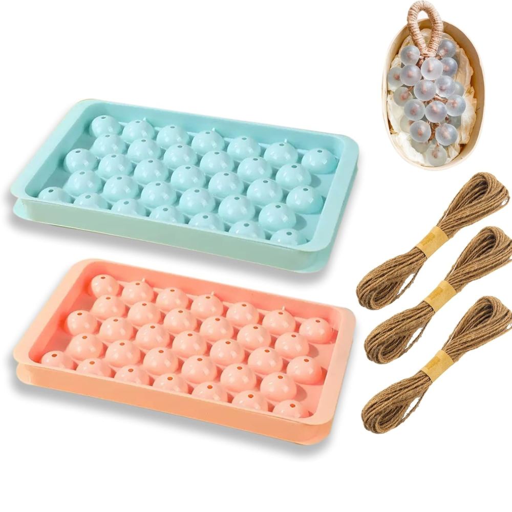 Candle Making Kits - Üzüm Meyvesi Şeklinde Sabun Kalıbı, Kendin