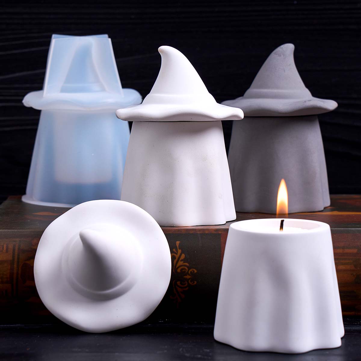 Hayalet Büyücü Mum Kavanozu Si - Candle Making Jars With Lids incelemesi ve fiyatı