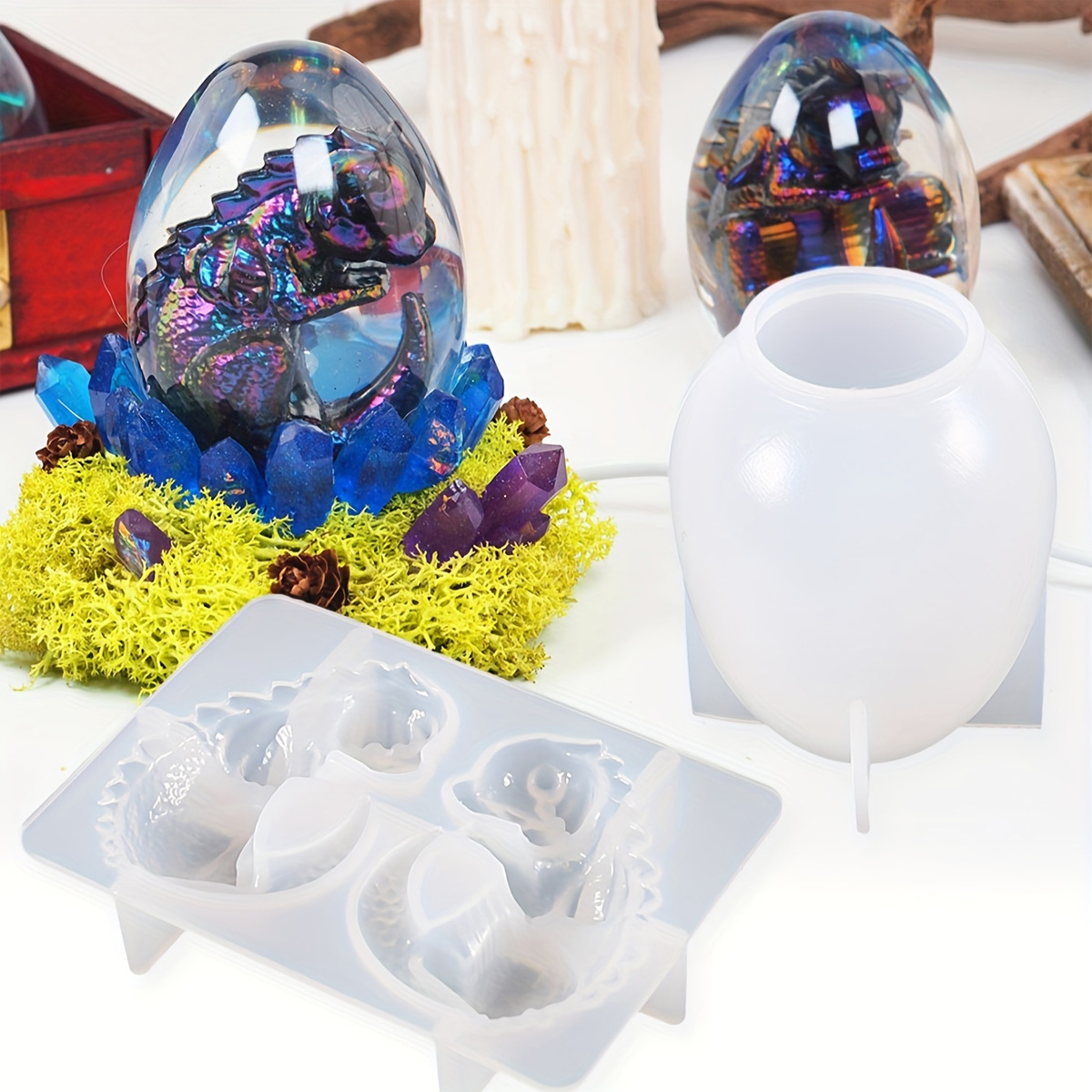 Silikon Ejderha Yumurta Kalıpl - Candle Making Kits incelemesi ve fiyatı